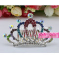 Princesa Real diamante barato tiaras nupcial